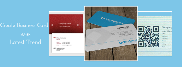Create business card online